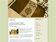 Tablet Screenshot of comtedegrasse-dar.org